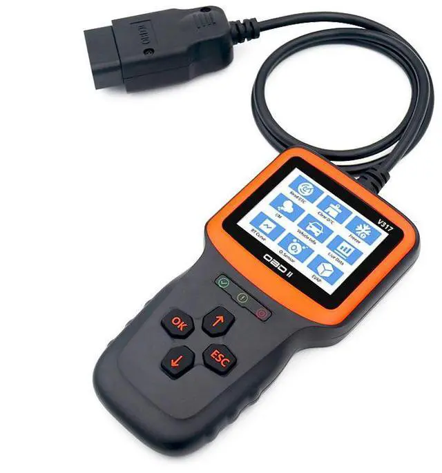 Main image of OBD2 vehicle fault detector - Engine fault detection tool V317 - Vehicle code reading card