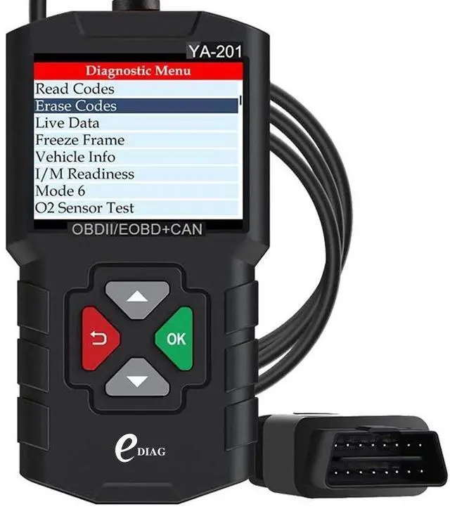 Main image of CR3001 model YA-201OBD2 vehicle fault diagnosis card battery detector