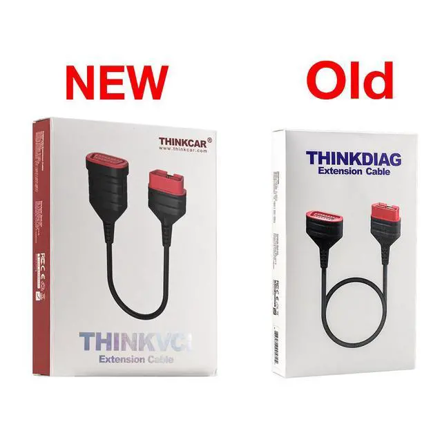 Alt view image 4 of 4 - OBD2 extension cable, Thinkdiag original cable, 30CM length, suitable for Xingka devices and Yuanzheng X431 equipment