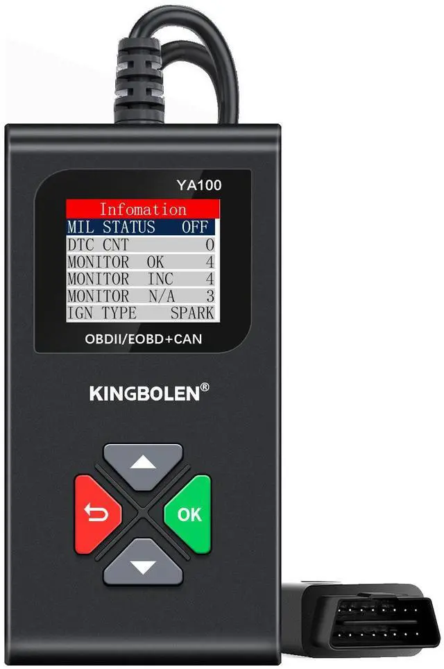 Main image of New model automotive engine fault diagnosis instrument OBD2 car fault code reading card YA100 multi-language