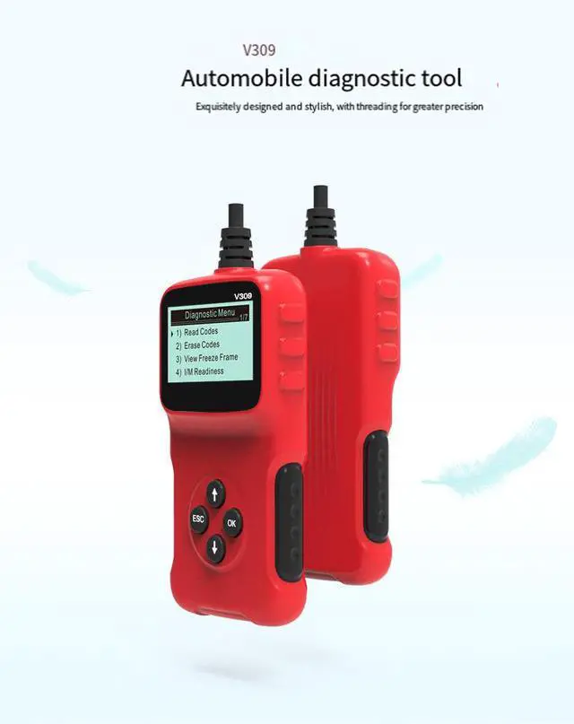 Alt view image 2 of 4 - OBD automotive fault detector, ELM327 OBD2 vehicle diagnostic tool, code reading card