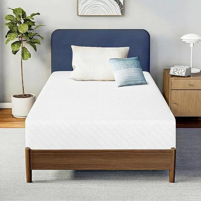 Main image of Neo Sleep 6 Inch Twin XL Cooling Gel Memory Foam Mattress, Medium Feel Comfort & Support with Pressure Relief, Breathable Memory Foam, CertiPUR-US Certified, Mattress in a Box (Twin XL, 6 in)