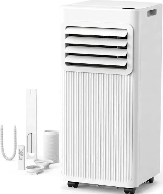 Main image of 8000 BTU Portable Air Conditioners,Portable AC with Cool, Fan,Dehumidifier,Sleep,24H Timer,Quiet Cooling,Up to 350 Sq.Ft,Air Conditioner for Bedroom,Home,Office,Remote&Window Kit