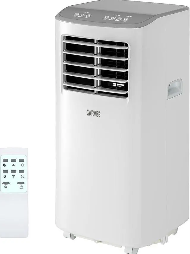 Main image of Garvee 3-in-1 Portable Air Conditioner, 8,000 BTU Portable AC Unit with Cooling, Dehumidifier & Fan for Rooms up to 350 sq.ft with Remote Control, Sleep Mode, 24H Timer and Window Kit