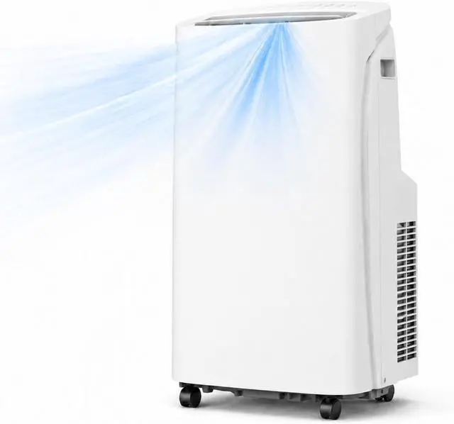 Main image of Coolblus Portable Air Conditioners 14000 BTU, 4 in 1 Portable AC Unit with Cool/Dehumidify/Fan,Wi-Fi Smart Quiet AC Cool Up to 650 Sq.Ft, Remote Control, Auto Swing, White-14000BTU-WIFI