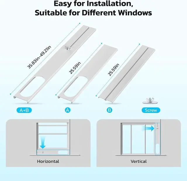 Alt view image 6 of 7 - Electactic 10000 BTU Portable Air Conditioner for Rooms up to 550 Sq.Ft, 4 Modes Portable AC Unit with Cool, Dry, Fan and Sleep Modes, Remote and LED Display, Installation Kits for Home, Apartment