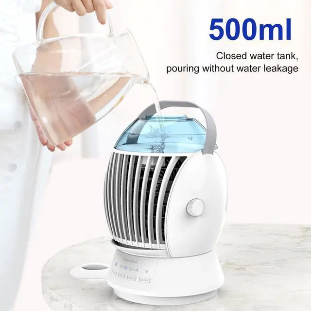 Alt view image 3 of 7 - Portable Air Conditioners, 3-in-1 Free Standing Cooling AC Unit Fan, Smart/Sleep Mode,3 Speed,Auto Swing,24H Timer,Portable AC for Room, Car, Bedroom, Office, Outdoor