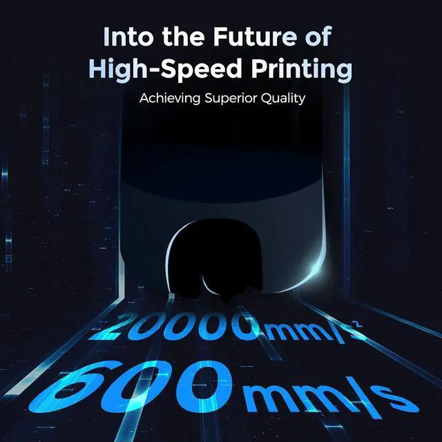 Alt view image 5 of 7 - FLASHFORGE Adventurer 5M 3D Printer with Fully Auto Leveling, Max 600mm/s High Speed Printing, 280°C Direct Extruder with 3S Detachable Nozzle, CoreXY All Metal Structure, Print Size 220x220x220mm