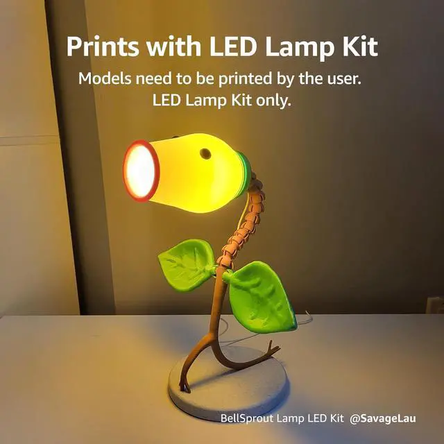 Alt view image 4 of 7 - Bambu Lab A1 mini 3D Printer + LED Lamp Kit, Set Up in 20 Mins, High Speed & Precision, Full-Auto Calibration & Active Flow Rate Compensation, 48 dB Quiet FDM 3D Printers