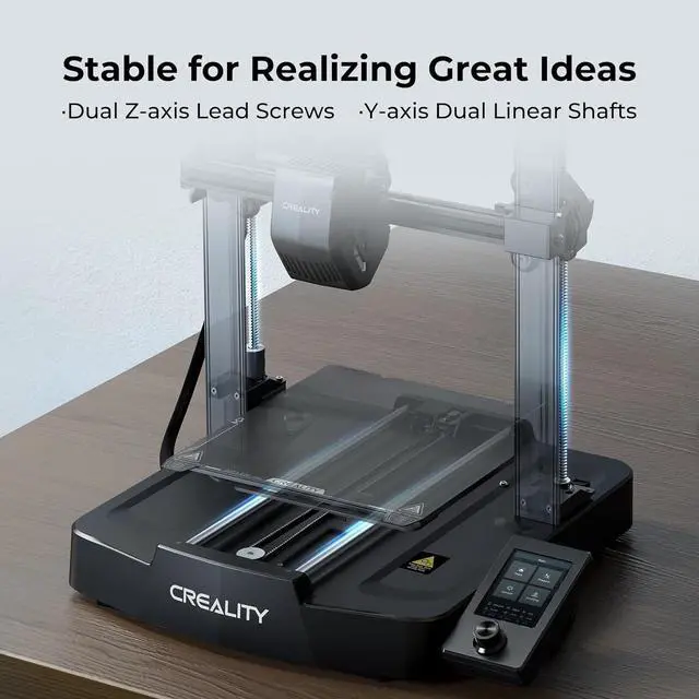 Alt view image 5 of 7 - Creality Ender 3 V3 SE 3D Printer, 250mm/s Faster Print Speed CR Touch Auto Leveling Sprite Direct Extruder Dual Z-Axis Auto Filament Loading Ender 3 Upgrade 3D Printer Print Size 8.66x8.66x9.84 inch