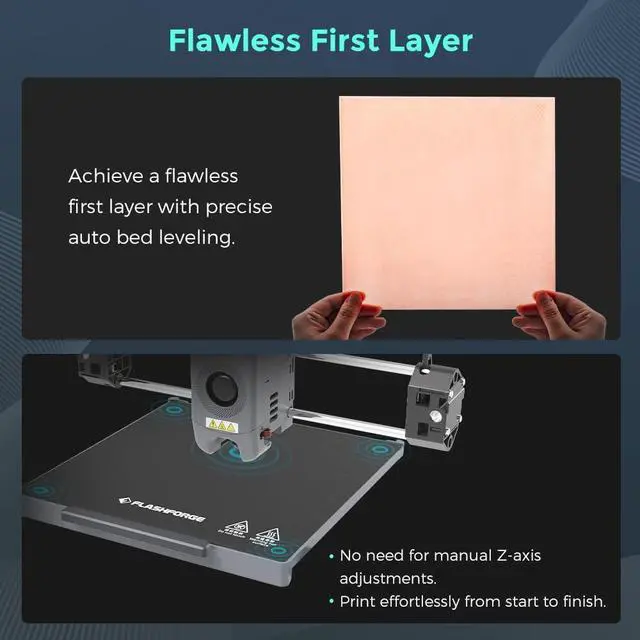 Alt view image 6 of 6 - FLASHFORGE AD5M Pro 3D Printer 600mm/s High Speed & Precision, Full-Auto Calibration with 0.4&0.6mm Nozzle Bundle, CoreXY Structure & Auxiliary Chamber Cooling, 50 dB Quite Printing Camera Printers