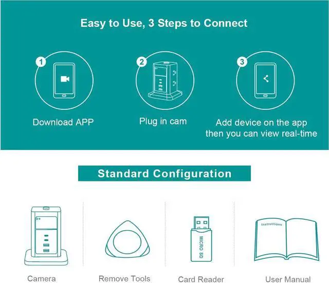 Alt view image 3 of 7 - Power Strip Camera 4K HD Outlet Camera,160° Wide Angle Wireless Nanny Cam Hidden Camera with Night Vision for Home/Pets/Office Security (Black) white