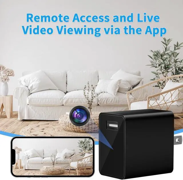 Alt view image 2 of 3 - WiFi Security Camera - FHD 1080P Wireless Nanny Cam - Baby Monitor - Local/Cloud StorageV