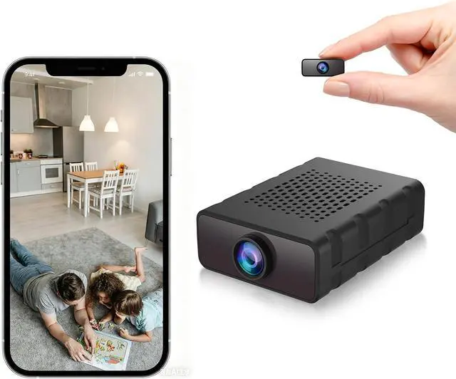 Main image of Braload Mini Camera Nanny Cam for Home - 2026 Update WiFi Security Camera with Free Cloud Storage, Baby Monitor Pet Camera with Motion Detection, Night Vision, App Control, with No WiFi Mode (Black)