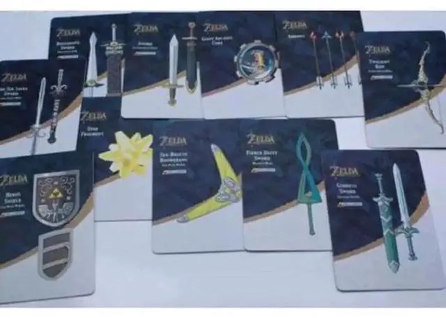 Alt view image 2 of 6 - 37 PCS Zelda Amiibo Cards,Zelda & Loftwing NFC Tags Amiibo Card, Zelda Tears of the Kingdom Amiibo For Switch Game Card