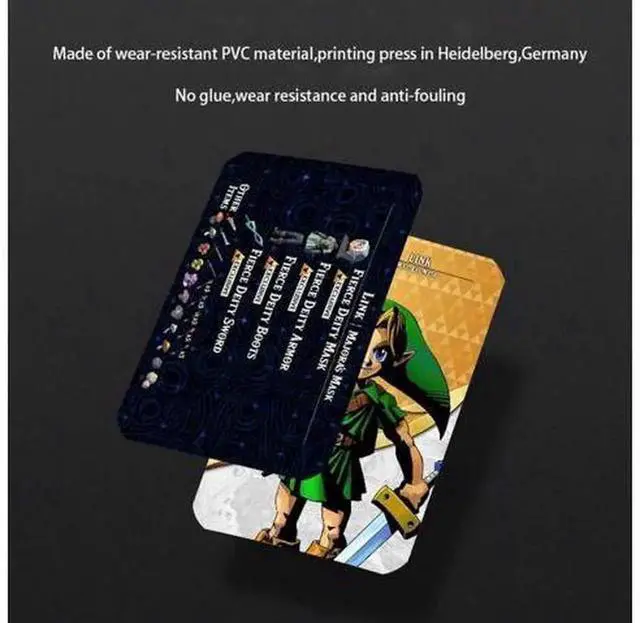 Alt view image 6 of 6 - 37 PCS Zelda Amiibo Cards,Zelda & Loftwing NFC Tags Amiibo Card, Zelda Tears of the Kingdom Amiibo For Switch Game Card