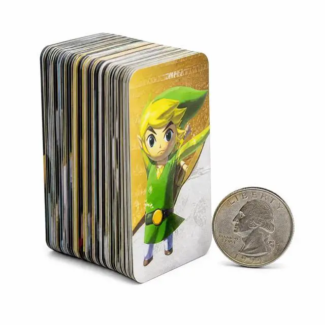 Alt view image 3 of 5 - 45 PCS NFC Game Cards Compatible with The Legend of Zelda Series - For Tears of the Kingdom, Breath of the Wild, Skyward Sword on Nintendo Switch