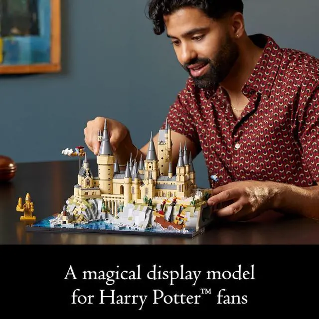Alt view image 6 of 6 - Harry Potter Hogwarts Castle and Grounds 76419 Building Set, Gift Idea for Adults, Buildable Display Model, Collectible Harry Potter Playset, Recreate Iconic Scenes from The Wizarding World