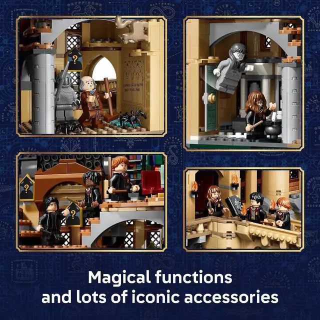 Alt view image 3 of 7 - Harry Potter Hogwarts Castle: East Wing 76473 | Building Toy for Girls & Boys, Ages 10+, Detailed Playset W/ 13 Minifigures, 2164 pieces, Gift for Birthdays