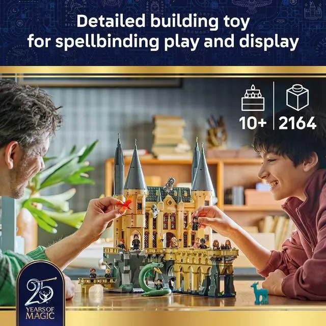 Alt view image 4 of 7 - Harry Potter Hogwarts Castle: East Wing 76473 | Building Toy for Girls & Boys, Ages 10+, Detailed Playset W/ 13 Minifigures, 2164 pieces, Gift for Birthdays