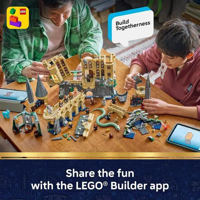Alt view image 2 of 7 - Harry Potter Hogwarts Castle: East Wing 76473 | Building Toy for Girls & Boys, Ages 10+, Detailed Playset W/ 13 Minifigures, 2164 pieces, Gift for Birthdays