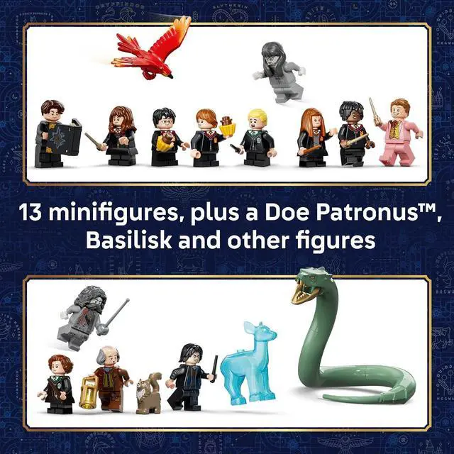 Alt view image 7 of 7 - Harry Potter Hogwarts Castle: East Wing 76473 | Building Toy for Girls & Boys, Ages 10+, Detailed Playset W/ 13 Minifigures, 2164 pieces, Gift for Birthdays