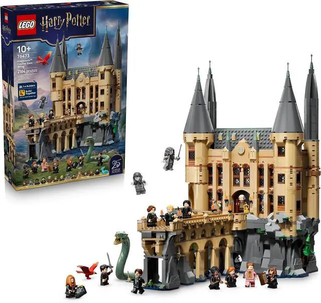 Main image of Harry Potter Hogwarts Castle: East Wing 76473 | Building Toy for Girls & Boys, Ages 10+, Detailed Playset W/ 13 Minifigures, 2164 pieces, Gift for Birthdays