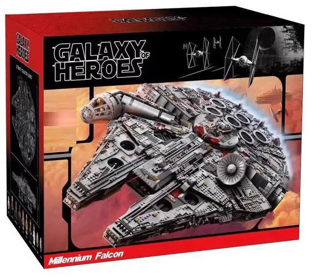 Alt view image 4 of 6 - Star Wars Millennium Falcon - Building Set for Adults, Ages 16+ - Gift for Birthday - Movie Collectible Model Kit - Display in Home or Office - 75192