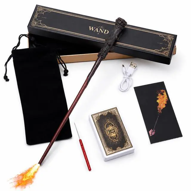 Alt view image 5 of 7 - The Noble Collection Harry Potter Illuminating Wand
