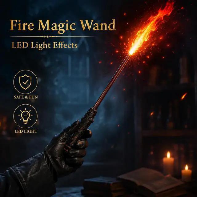 Alt view image 2 of 7 - The Noble Collection Harry Potter Illuminating Wand