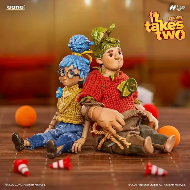 Alt view image 4 of 6 - It Takes Two Cloth Action Figures Set, it takes two,Fabric Costume Movable Collectible Dolls for Game Fans, Cody & May Edition, Display Collectible Toy Gift( Cody)