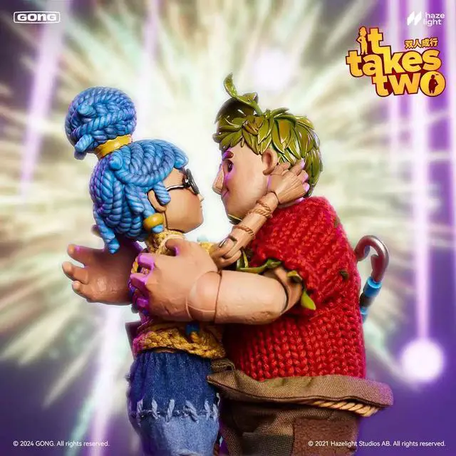 Alt view image 6 of 6 - It Takes Two Cloth Action Figures Set, it takes two,Fabric Costume Movable Collectible Dolls for Game Fans, Cody & May Edition, Display Collectible Toy Gift( Cody)