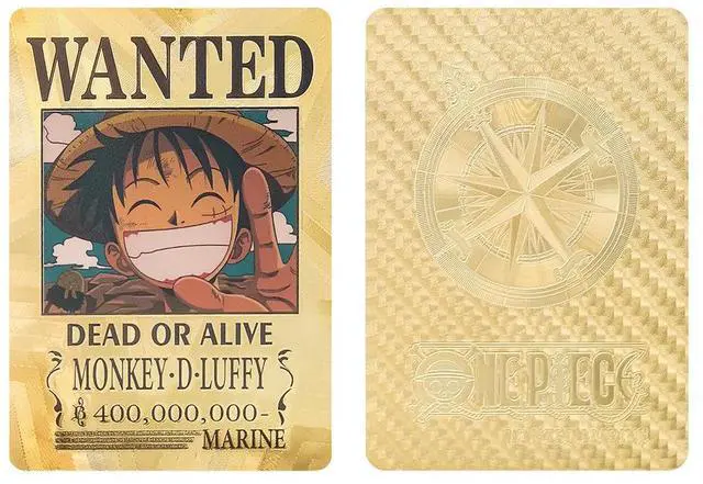 Alt view image 7 of 7 - One Piece Gold Foil Card Set 55 Premium Foil Cards, Anime Collectible Trading Cards, Perfect Gift for Fans & Collectors