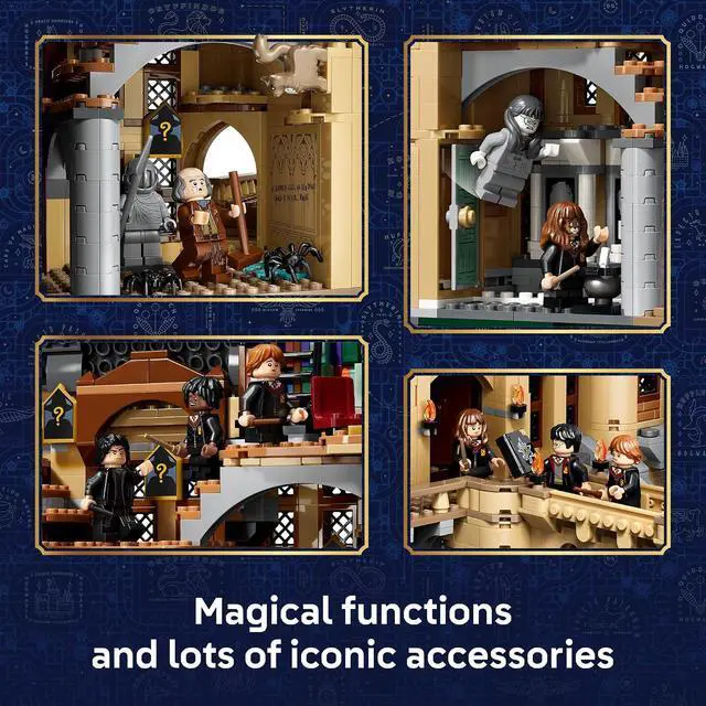 Alt view image 3 of 7 - Harry Potter Hogwarts Castle: East Wing 76473 | Building Toy for Girls & Boys, Ages 10+, Detailed Playset W/ 13 Minifigures, 2164 pieces, Gift for Birthdays