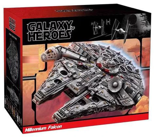 Alt view image 5 of 6 - Star Wars Millennium Falcon - Building Set for Adults, Ages 16+ - Gift for Birthday - Movie Collectible Model Kit - Display in Home or Office - 75192
