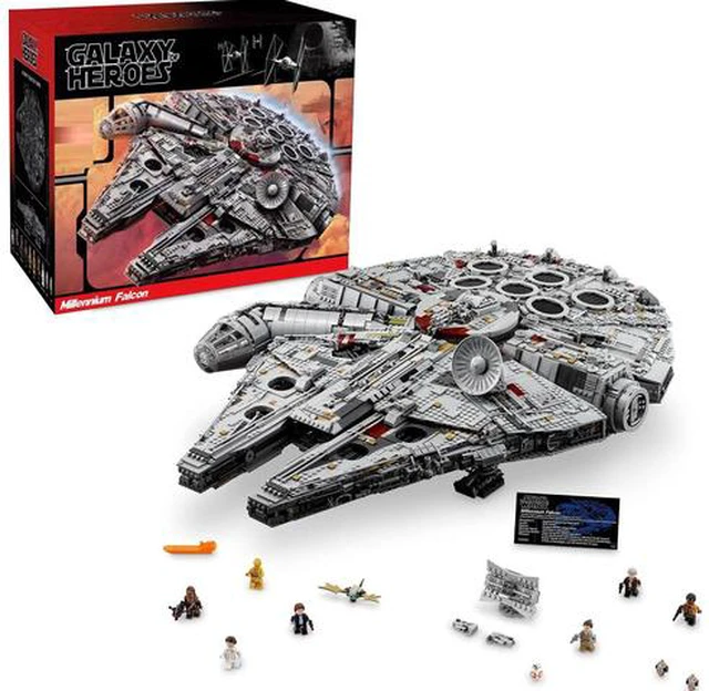 Main image of Star Wars Millennium Falcon - Building Set for Adults, Ages 16+ - Gift for Birthday - Movie Collectible Model Kit - Display in Home or Office - 75192