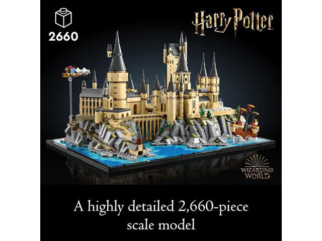 Alt view image 2 of 6 - Harry Potter Hogwarts Castle and Grounds 76419 Building Set, Gift Idea for Adults, Buildable Display Model, Collectible Harry Potter Playset, Recreate Iconic Scenes from The Wizarding World