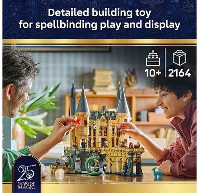 Alt view image 6 of 7 - Harry Potter Hogwarts Castle: East Wing 76473 | Building Toy for Girls & Boys, Ages 10+, Detailed Playset W/ 13 Minifigures, 2164 pieces, Gift for Birthdays