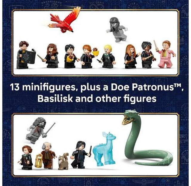 Alt view image 4 of 7 - Harry Potter Hogwarts Castle: East Wing 76473 | Building Toy for Girls & Boys, Ages 10+, Detailed Playset W/ 13 Minifigures, 2164 pieces, Gift for Birthdays