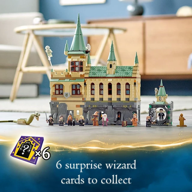Alt view image 4 of 6 - Harry Potter Hogwarts Chamber of Secrets 76389 Castle Toy with The Great Hall, 20th Anniversary Model Set with Collectible Golden Voldemort Minifigure and Glow-in-The-Dark Nearly Headless Nick