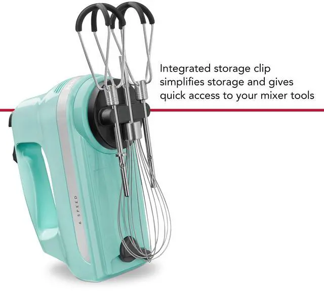 Alt view image 4 of 7 - 6 Speed Hand Mixer with Flex Edge Beaters - KHM6118