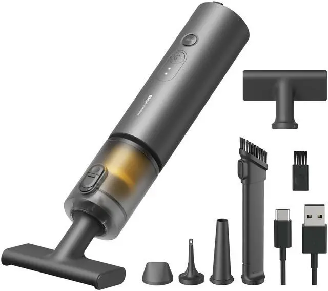 Main image of Handheld Car Vacuum Cleaner Cordless, 4-in-1 Portable Mini Vacuum with 20000Pa Strong Suction, Electric Compressed Air Duster Blower for Car, Desk, Computer, Keyboard, Home, Office Cleaning