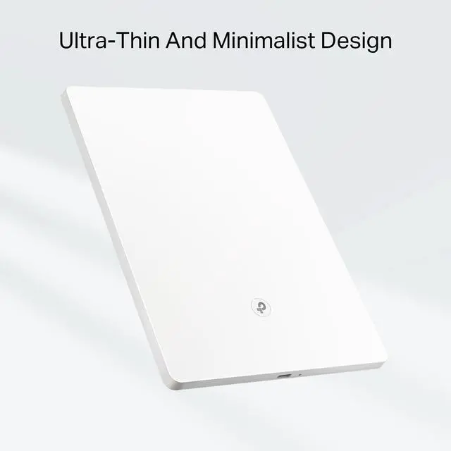 Alt view image 5 of 7 - AX3000 Wall-Mounted Wi-Fi 6 Range Extender Archer Air E5 | Ultra-Thin & Compact | Up to 2,700 sq. ft. | Dual Band Wi-Fi | Smart Beamforming Antennas | EasyMesh | Mounting Materials Included