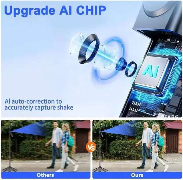 Alt view image 2 of 7 - Auto Face Tracking Tripod for iPhone with Light 63 Selfie Stick Tripod Stand Follows Your Movement 360° Phone Camera Tripod with Wireless Remote for Content Creator Vlog Live Stream Video Recording