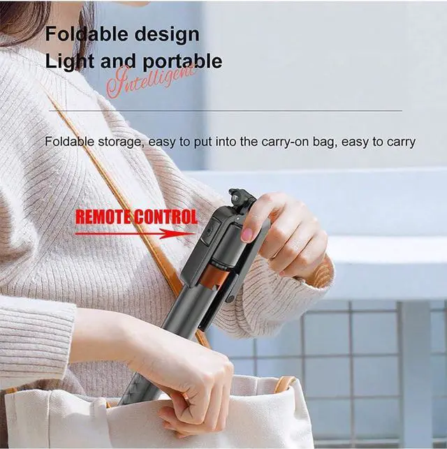 Alt view image 5 of 7 - Auto Face Tracking Phone Holder, 360° Rotation Phone Tripod with Wireless Remote and Phone Holder, Selfie Stick Tripod for iPhoneAndroid Phone, Applied to YouTube, Vlog/TIK Tok