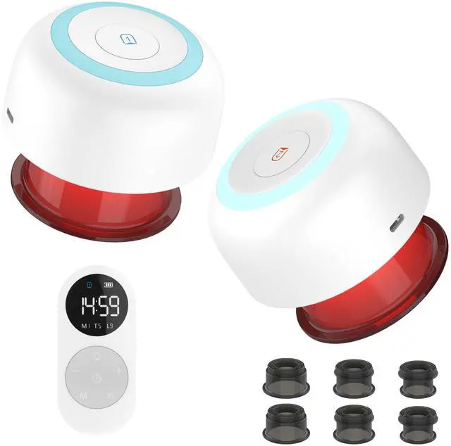 Main image of 2 Pack Smart Cupping Therapy Massager, 5-in-1 Cupping Therapy Set for Pain Relief, Knots, Aches, Muscle Soreness, Electric Cupping kit for Massage Therapy with Remote Control