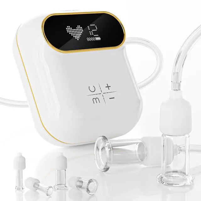 Main image of SciContour 6Pcs Electric Facial Cupping Therapy Set Glass, 3 in 1 Gua Sha Facial Tools Face Cupping Massage for Eye Neck Skin Care, 3 Size Vacuum Suction Cups for Cellulite, Puffiness Reduction