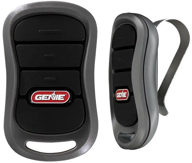 Alt view image 2 of 4 - 3-Button Garage Door Opener Remotes (2 Pack) - Each Remote Controls Up To 3 Garage Door Openers -Compatibility Only With Intellicode Garage Door Openers - Model G3T-R, Black