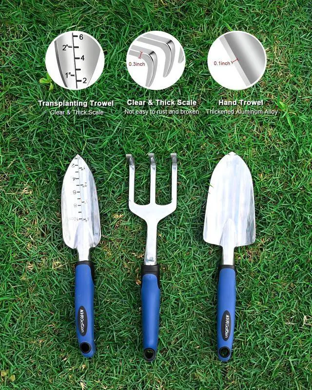 Alt view image 4 of 7 - Garden Kneeler and Seat Set 2025 Upgraded - Heavy Duty Foldable Bench Chair with 3 Tools & 2 Tool Pouch + Multi-Purpose Bag, Gardening Stool Gifts for Seniors, Women, Mom