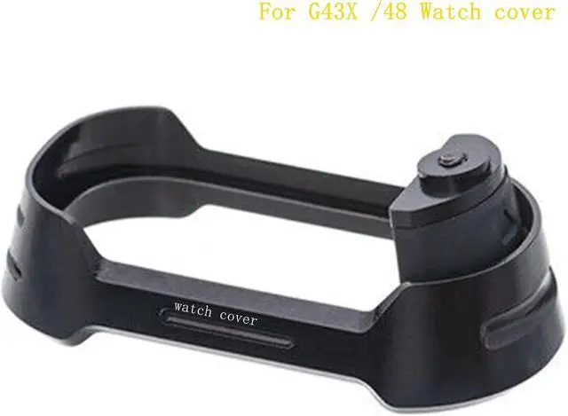 Alt view image 4 of 4 - Aluminum Watch Frame Mount Cover for GLO0CK G43X /48 Watch Black